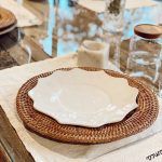 Bajoplato rattan - 3