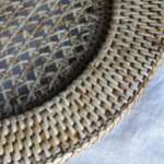 Bajoplato de ratán - 4