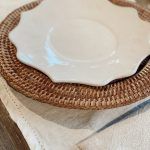 Bajoplato rattan - 1