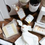 Caja nuevos padres con dou dou bordado nombre - 2