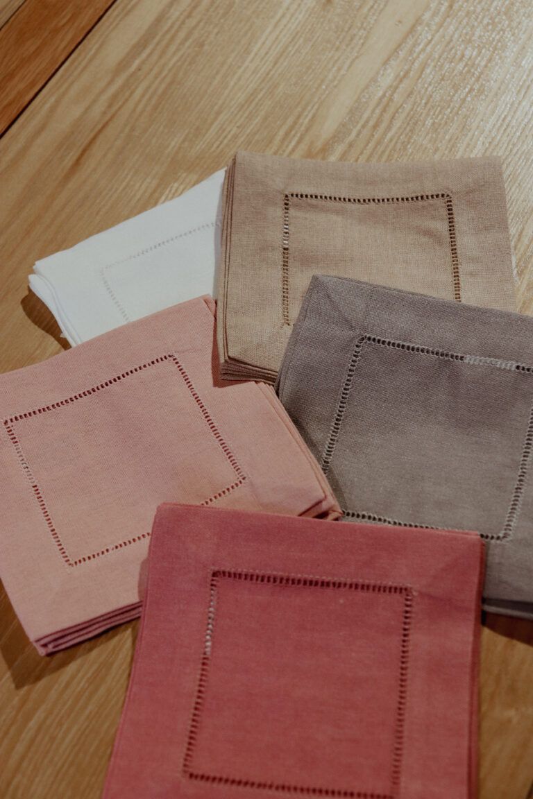 Pack servilletas hilo 6 uds