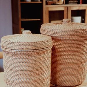 Cubitera ratán grande y extra grande