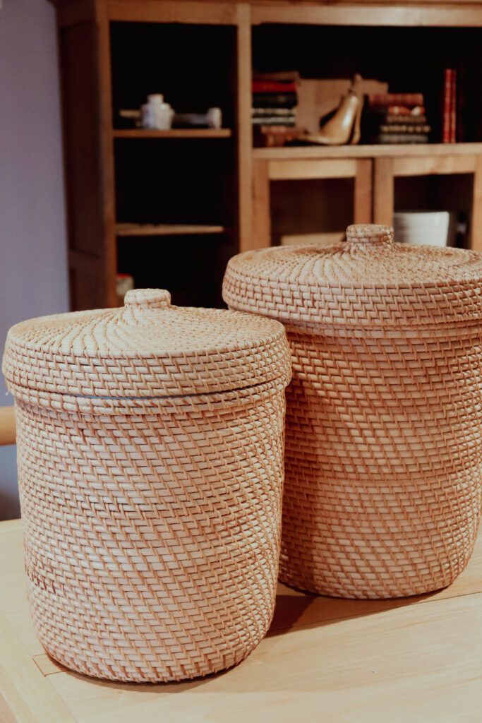 Cubitera ratán grande y extra grande