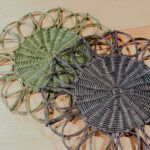 Bajoplato rafia colores - 3