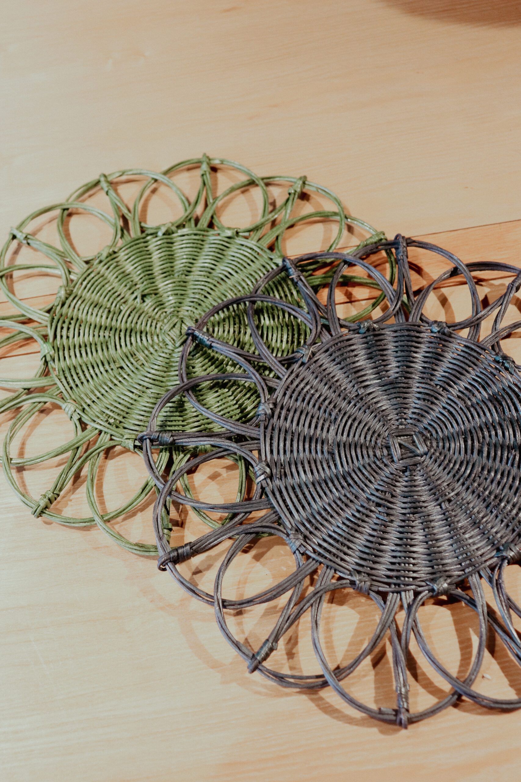 Bajoplato rafia colores - Imagen 3