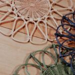 Bajoplato rafia colores - 2