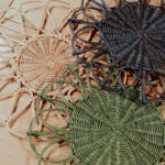 Bajoplato rafia colores - 1