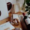 Bolsa caja regalo aperitivo B con servilletitas hilo - Imagen 2