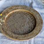 Bajoplato de ratán - 2