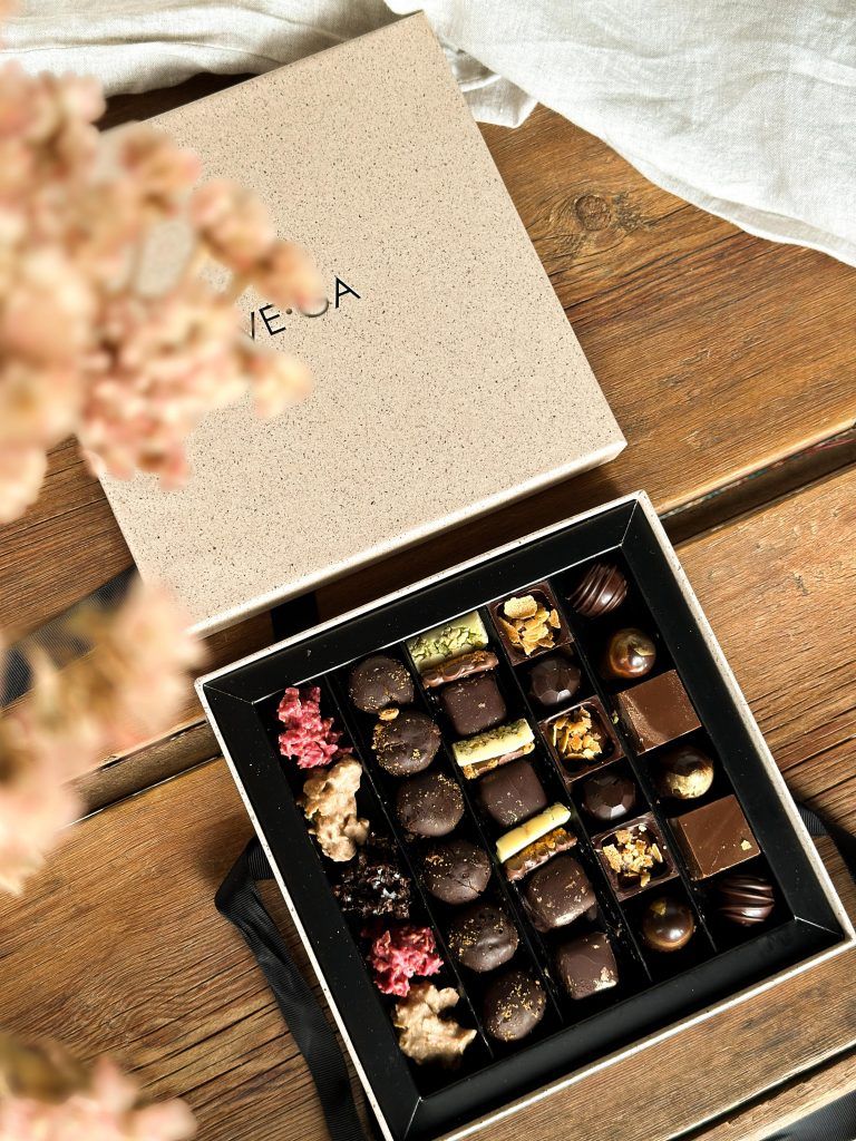 Caja de bombones 30 uds